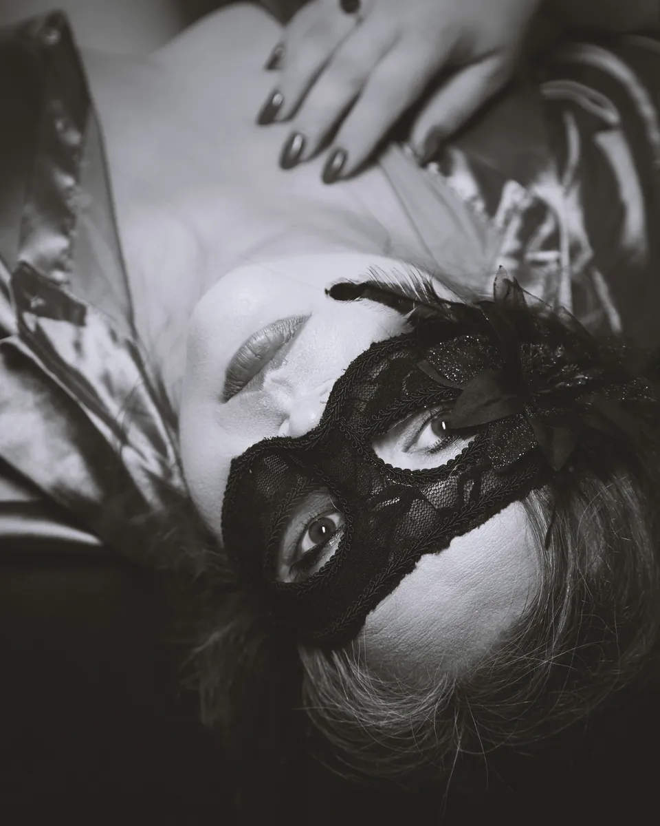 Classic boudoir portrait
