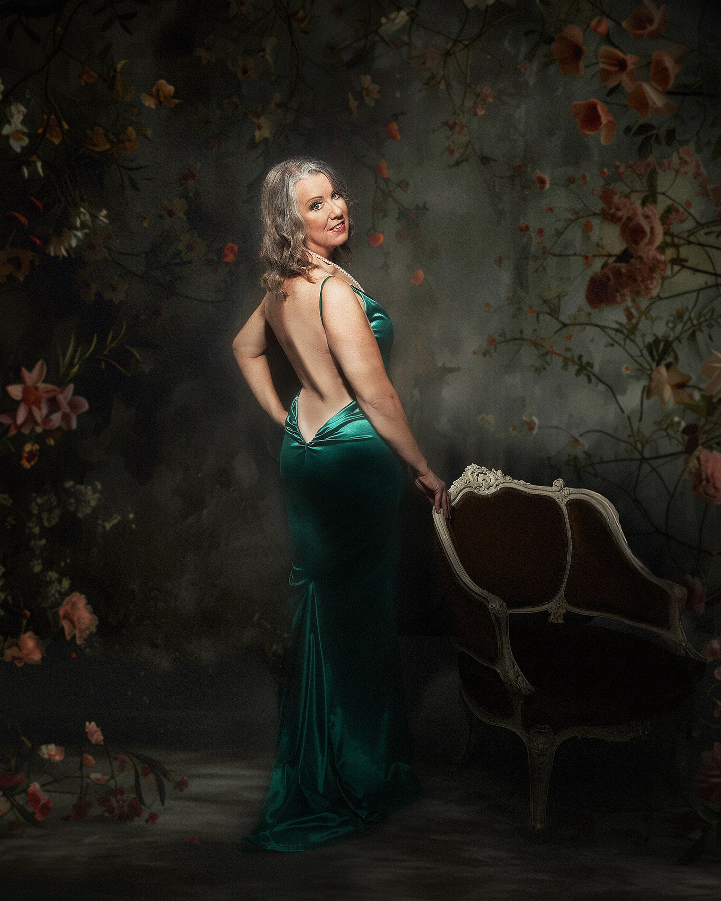Luxury boudoir portrait by Elland-Vee in Warminster, Wiltshire