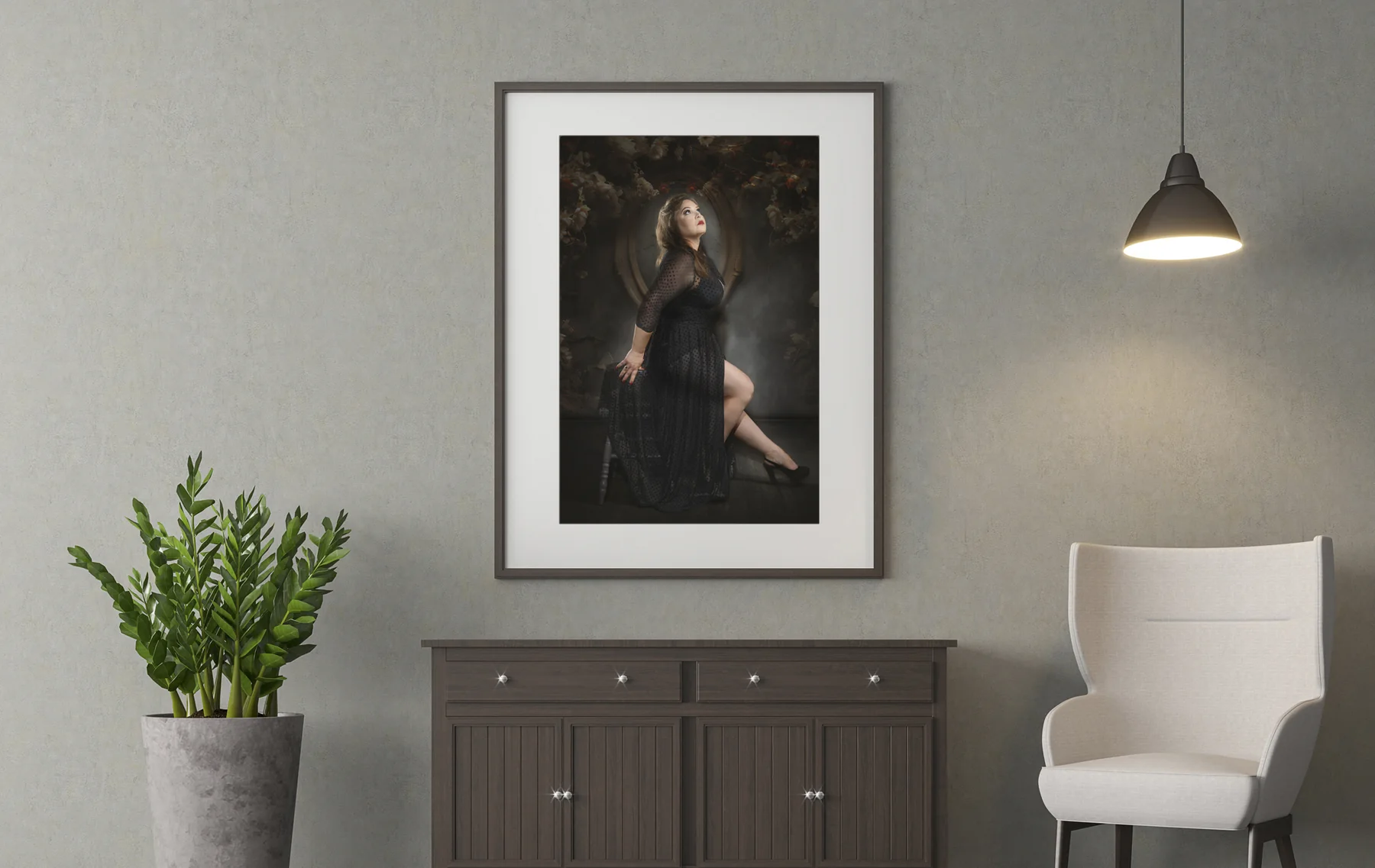 Luxury boudoir portrait by Elland-Vee in Warminster, Wiltshire