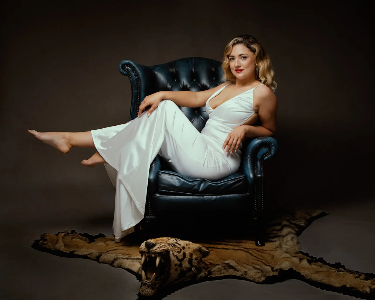 Vintage glamour portrait