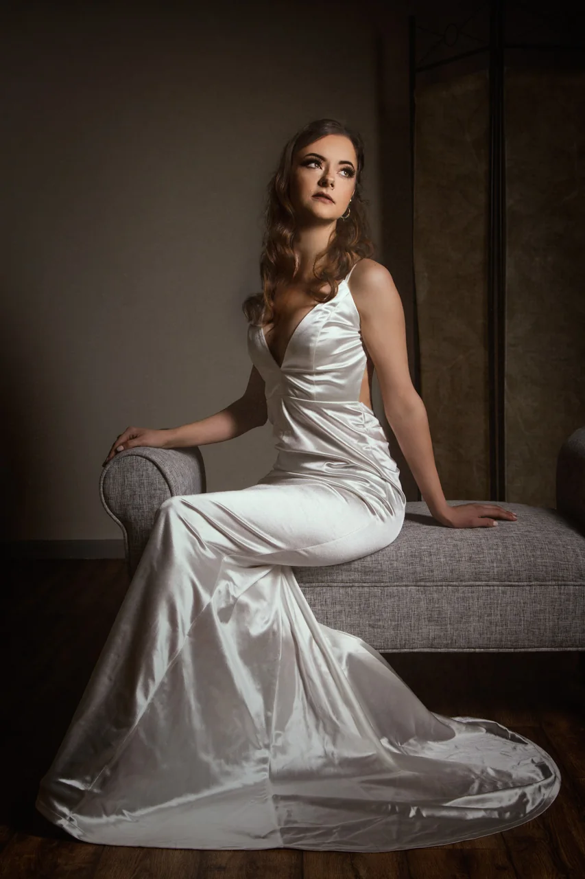 Vintage glamour portrait