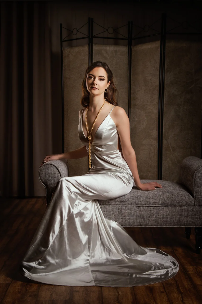 Vintage glamour portrait